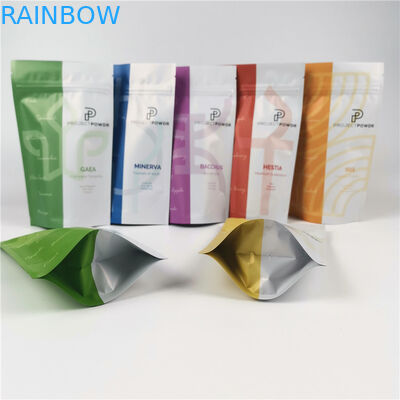 ফুড পাউডার ডয়প্যাক ব্যাগ হারবাল ধুপ প্যাকেজিং AL 0.7C হারবাল স্ট্যান্ড আপ থলি