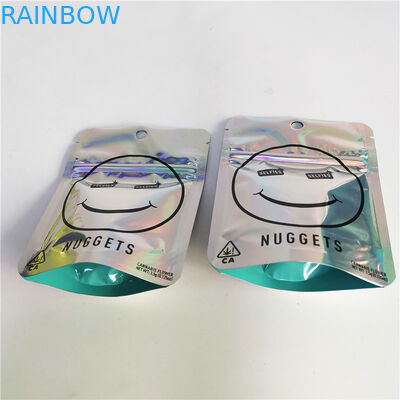 3.5g Cbd ভেষজ ধূপ প্যাকেজিং ম্যাট চকচকে 12C VMPET Cbd জিপার ব্যাগ