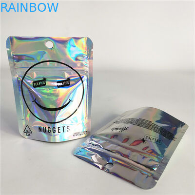 3.5g Cbd ভেষজ ধূপ প্যাকেজিং ম্যাট চকচকে 12C VMPET Cbd জিপার ব্যাগ