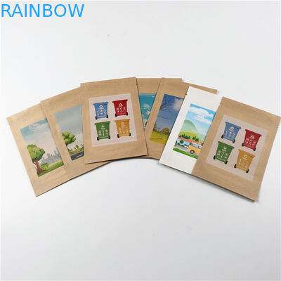 VMPET 1.2C PA 1.5C Kraft Paper Bag Biodegradable Sachet Paper Bags
