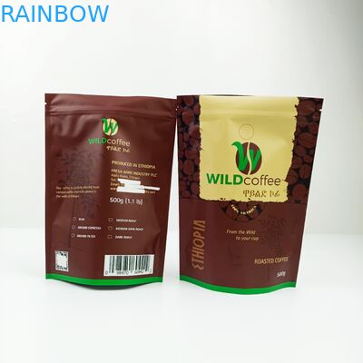 MOPP 200mic SGS CMYK অ্যালুমিনিয়াম ফয়েল পাউচ vmpet ড্রিপ কফি ফিল্টার ব্যাগ