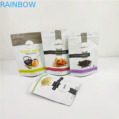 100mic CMYK প্লাস্টিক প্যাকেজিং পাউচ সিরিয়াল ISO Gravure Mylar স্ট্যান্ড আপ থলি