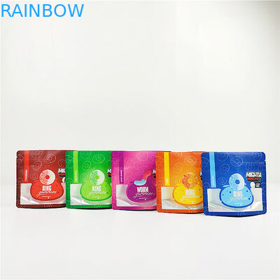 SGS 80mic CMYK ভেষজ ধূপ প্যাকেজিং 200g MOPP অ্যালুমিনিয়াম ফয়েল Mylar ব্যাগ