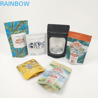 CMYK 200mic ম্যাট অ্যালুমিনিয়াম ফয়েল পাউচ VMPET Gravure Doypack Zipper Pouch