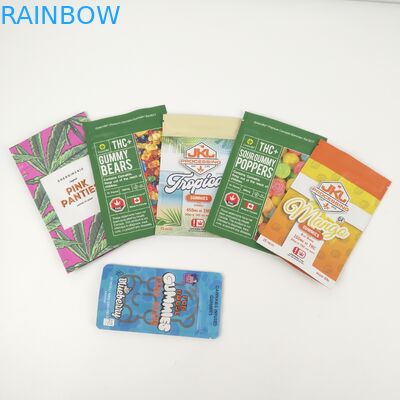 CMYK 200mic ম্যাট অ্যালুমিনিয়াম ফয়েল পাউচ VMPET Gravure Doypack Zipper Pouch