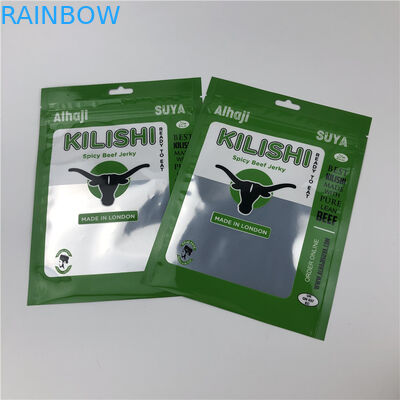 SGS Kraft Plastic Pouches Packaging CMYK VMPET NY CPP for Beef Jerky