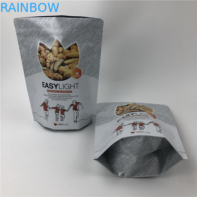 200mic CMYK MOPP Moringa প্রোটিন পাউডারের জন্য জিপলক ব্যাগ 1000g SGS স্ট্যান্ড আপ