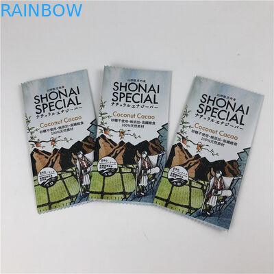 চকোলেট/এনার্জি বার প্যাকেজিংয়ের জন্য ব্যাক সিলিং কাস্টমাইজড ব্যাগ ফুড গ্রেড প্লাস্টিক গ্রানোলা বার মোড়ক