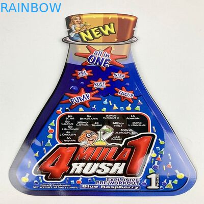 বিশেষ আকৃতির কাস্টম প্রিন্ট মাইলার সফট টাচ প্লাস্টিক প্যাক ডেল্টা 8 ভোজ্য পাউচ কসমেটিক ক্রিম শ্যাম্পু স্যাচে