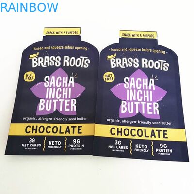 আগাছা ফুলের জন্য ডিজিটাল প্রিন্ট কাস্টম আকৃতির নারকেল তেলের স্যাচেট মাইলার ফুড ফ্ল্যাট ব্যাগ স্ন্যাক ক্যান্ডি পাউচ