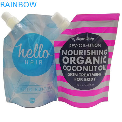 রস তরল খাদ্য পাউচ প্যাকেজিং প্যাকেটের জন্য প্লাস্টিকের তরল প্রমাণ স্পাউট পাউচ মাইলার ব্যাগ পাইকারি