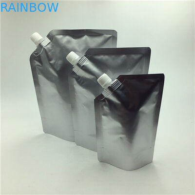 ব্যক্তিগত কাস্টমাইজ 1 লিটার লিকুইড স্ট্যান্ড আপ ব্যাগ ম্যাট প্রিন্ট লেবেল বীজ তেল থলি থলি