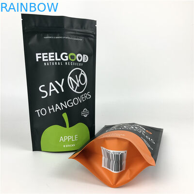 রিসেলযোগ্য পাইকারি কাস্টম স্ট্যান্ড আপ পাউচ চিপস মশলা স্ন্যাক নাট জিপার প্যাকিং মাইলার প্লাস্টিক ব্যাগ