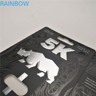 200mic পিলস ডিসপ্লে কার্ড পুরুষ বর্ধন কর্মক্ষমতা RHINO 8 11 25 CMYK