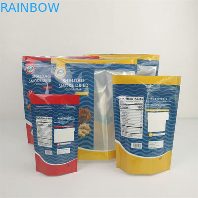 ম্যাট ভিএমপিইটি স্মেল প্রুফ জিপার পাউচ সিএমওয়াইকে প্যানটোন 240 মাইক্রোন