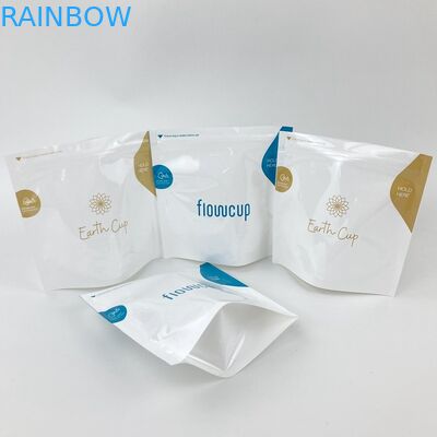 মাসিক কাপের জন্য মাইক্রোওয়েভ স্টেরিলাইজার মাইলার স্ন্যাক ব্যাগ 150 মাইক্রোন