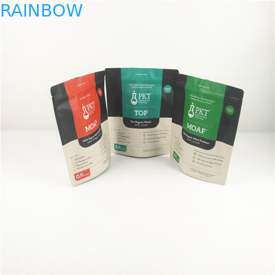 CMYK OPP AL লিকুইড স্ট্যান্ড আপ পাউচ MOPP লিকুইড স্পাউট ব্যাগ গন্ধ প্রমাণ