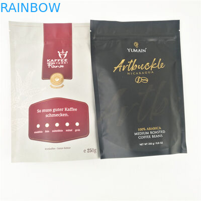 CMYK MOPP রিসেলযোগ্য জিপার পাউচ আর্দ্রতা প্রমাণ ক্রাফট পেপার OPP AL