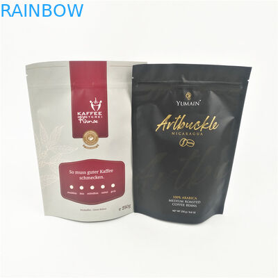 CMYK MOPP রিসেলযোগ্য জিপার পাউচ আর্দ্রতা প্রমাণ ক্রাফট পেপার OPP AL