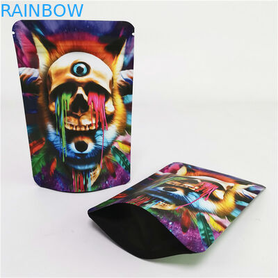 স্তরিত গাসেট ভেষজ ধূপ প্যাকেজিং তাপ সিলযোগ্য প্লাস্টিক Runtz