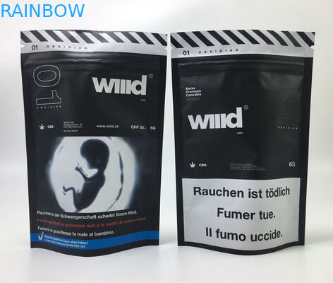 ফুড Runtz Mylar Ziplock ব্যাগ ভোজ্য প্যাকেজিং Uv Spot MOPP CMYK Gravure