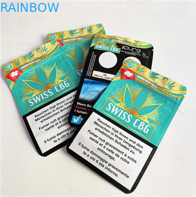 ফুড Runtz Mylar Ziplock ব্যাগ ভোজ্য প্যাকেজিং Uv Spot MOPP CMYK Gravure