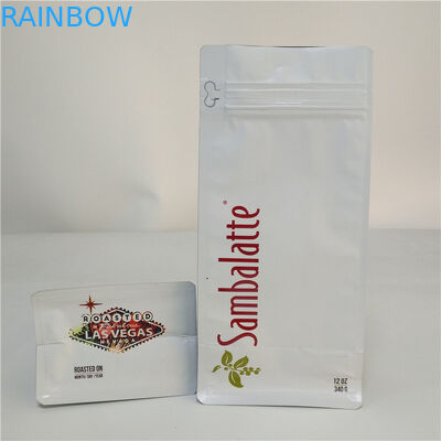 ডিগ্রাসিং ভালভ বটম গাসেট ব্যাগ জিপার 110 মাইক্রোন ম্যাট CMYK MOPP