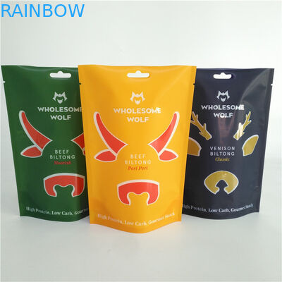 VMPET Gravure Mylar প্লাস্টিক পাউচ 110 মাইক্রোন হিট সিল CMYK