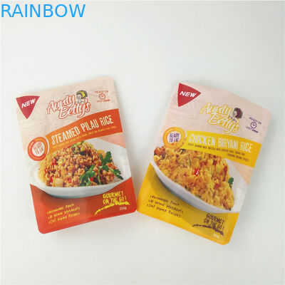 240mic রিসিলেবল লেমিনেটেড প্লাস্টিক ব্যাগ CMYK VMPET বায়োডিগ্রেডেবল গ্র্যাভিউর MOPP