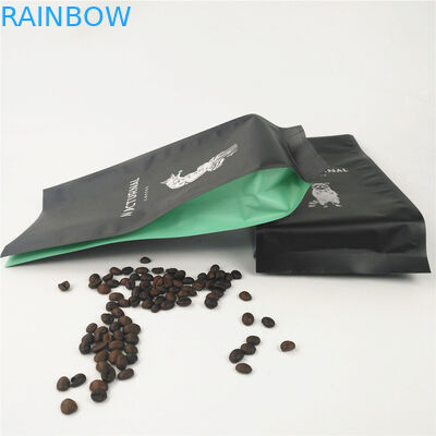 CMYK OPP অ্যালুমিনিয়াম ফয়েল পাউচ স্ন্যাক বাদাম কফি MOPP PE Pa 1.5c