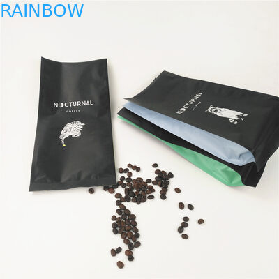 CMYK OPP অ্যালুমিনিয়াম ফয়েল পাউচ স্ন্যাক বাদাম কফি MOPP PE Pa 1.5c