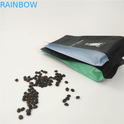 CMYK OPP অ্যালুমিনিয়াম ফয়েল পাউচ স্ন্যাক বাদাম কফি MOPP PE Pa 1.5c