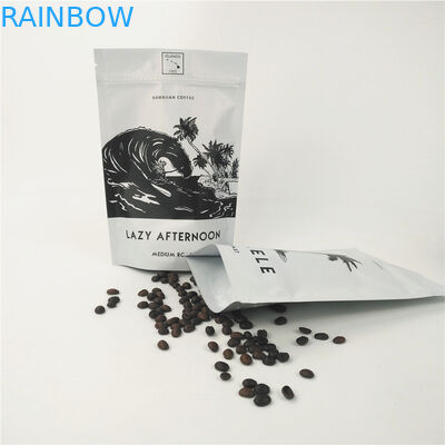 VMPET Medibles স্বচ্ছ প্লাস্টিক পাউচ CMYK জিপার 0.7c লোগো সহ