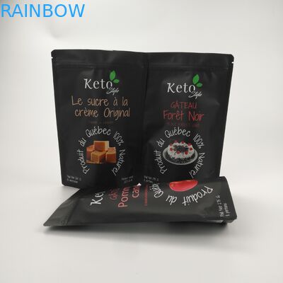 সিএমওয়াইকে ভিএমপিইটি প্লাস্টিক জিপার পাউচ সেলফ সিলিং 110 মাইক্রোন AL CPP ভোজ্য মাইলার ব্যাগ