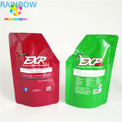 110mic ফ্ল্যাট বটম প্লাস্টিক পাউচ 1.5C Gravnre প্রিন্টিং লেমিনেটিং প্লাস্টিক পাউচ