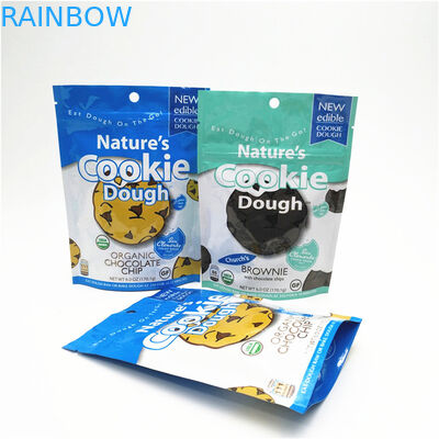 1.2C CMYK স্ন্যাক ফুড প্যাকেজিং ব্যাগ গ্রাভিউর জিপার দিয়ে রিসিলেবল