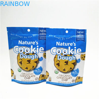 1.2C CMYK স্ন্যাক ফুড প্যাকেজিং ব্যাগ গ্রাভিউর জিপার দিয়ে রিসিলেবল