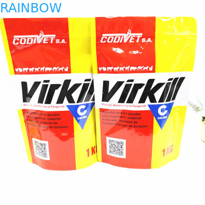 CMYK MOPP প্লাস্টিকের গন্ধ প্রমাণ পাউচ পপকর্ন স্ট্যান্ড আপ 110mic