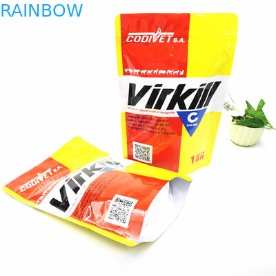 CMYK MOPP প্লাস্টিকের গন্ধ প্রমাণ পাউচ পপকর্ন স্ট্যান্ড আপ 110mic