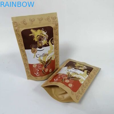 জিপলক অ্যালুমিনিয়াম ফয়েল মাইলার ব্যাগ 100mic 140mic CMYK Gravure মুদ্রিত