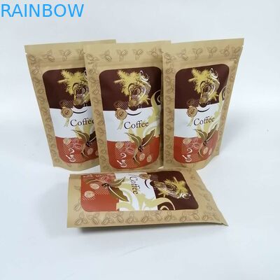 জিপলক অ্যালুমিনিয়াম ফয়েল মাইলার ব্যাগ 100mic 140mic CMYK Gravure মুদ্রিত