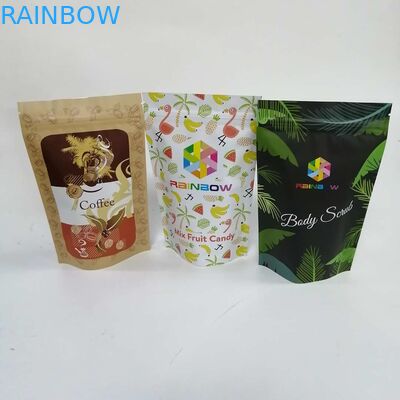 স্তরিত VMPET অ্যালুমিনিয়াম ফয়েল স্ট্যান্ড আপ ব্যাগ প্লাস্টিক মাইলার জিপার ব্যাগ আর্দ্রতা প্রমাণ