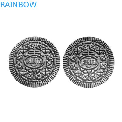 কুকি রাউন্ড শেপ মাইলার অ্যালুমিনিয়াম ফয়েল ব্যাগ রিসেলযোগ্য ভোজ্য 3.5 গ্রাম ডাই কাট