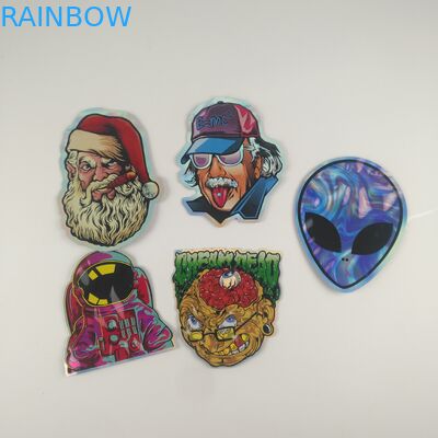 গামিস জেলি ক্যানাবিস প্লাস্টিক পাউচ প্যাকেজিং ডাই কাট কাস্টম জিপার ব্যাগ 3.5 গ্রাম