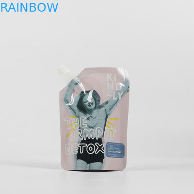 কাস্টম ফয়েল প্লাস্টিকের কসমেটিক স্ট্যান্ড আপ স্পাউট পকেট ফেসিয়াল ক্রিম প্যাকেজিং রিফিল ব্যাগ