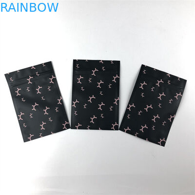 রিসেলযোগ্য মাইলার অ্যালুমিনিয়াম ফয়েল জিপ লক প্লাস্টিকের ব্যাগ তিন পাশের সীল