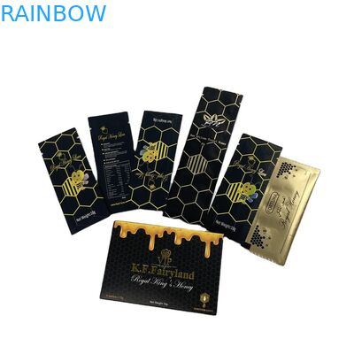 মৌমাছির জেলি হার্বাল মধু প্লাস্টিক পাউচ প্যাকেজিং 100% প্রাকৃতিক