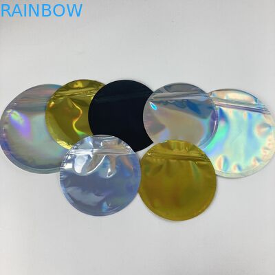 কাস্টম অনিয়মিত আকার মাইলার প্লাস্টিক জিপার ব্যাগ গন্ধ প্রমাণ 3.5g 7g