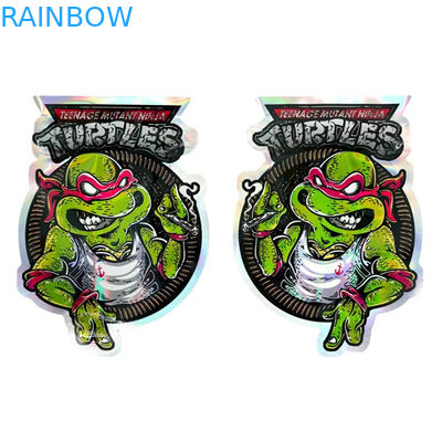 ক্যান্ডি কুকির জন্য 3.5g 7g রিসিলেবল জিপার মাইলার ফুড প্যাকেজিং অনিয়মিত আকার