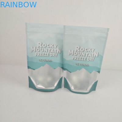 মাইলার পেপার স্ট্যান্ড আপ পাউচ জিপার গ্র্যাভার প্রিন্টিং প্লাস্টিক প্যাকেজ ব্যাগ লোগো সহ